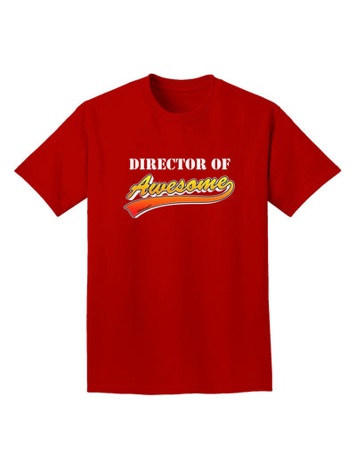 Director Of Awesome Adult Dark T-Shirt-Mens T-Shirt-TooLoud-Red-Small-Davson Sales