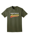 Director Of Awesome Adult Dark T-Shirt-Mens T-Shirt-TooLoud-Military-Green-Small-Davson Sales