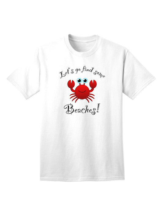 Discover the Perfect Beaches Adult T-Shirt-Mens T-shirts-TooLoud-White-Small-Davson Sales