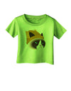 Disgruntled Cat Wearing Turkey Hat Infant T-Shirt-Infant T-Shirt-TooLoud-Lime-Green-06-Months-Davson Sales