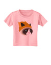 Disgruntled Cat Wearing Turkey Hat Toddler T-Shirt-Toddler T-Shirt-TooLoud-Candy-Pink-2T-Davson Sales