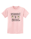 Disinfect to Protect Childrens T-Shirt-Childrens T-Shirt-TooLoud-PalePink-X-Small-Davson Sales