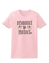 Disinfect to Protect Womens T-Shirt-Womens T-Shirt-TooLoud-PalePink-X-Small-Davson Sales