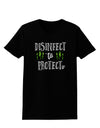 Disinfect to Protect Womens T-Shirt-Womens T-Shirt-TooLoud-Black-X-Small-Davson Sales