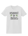 Disinfect to Protect Womens T-Shirt White 4XL Tooloud