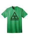 Distressed Adult T-Shirt featuring a Biohazard Sign-Mens T-shirts-TooLoud-Kelly-Green-Small-Davson Sales