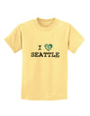 Distressed I Heart Seattle - Heart Flag Childrens T-Shirt by TooLoud-Childrens T-Shirt-TooLoud-Daffodil-Yellow-X-Small-Davson Sales