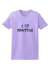 Distressed I Heart Seattle - Heart Flag Womens T-Shirt by TooLoud-Womens T-Shirt-TooLoud-Lavender-X-Small-Davson Sales