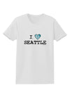 Distressed I Heart Seattle - Heart Flag Womens T-Shirt by TooLoud-Womens T-Shirt-TooLoud-White-X-Small-Davson Sales