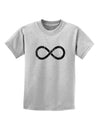 Distressed Infinity Childrens T-Shirt-Childrens T-Shirt-TooLoud-AshGray-X-Small-Davson Sales