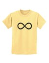 Distressed Infinity Childrens T-Shirt-Childrens T-Shirt-TooLoud-Daffodil-Yellow-X-Small-Davson Sales