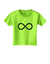 Distressed Infinity Toddler T-Shirt-Toddler T-Shirt-TooLoud-Lime-Green-2T-Davson Sales