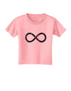 Distressed Infinity Toddler T-Shirt-Toddler T-Shirt-TooLoud-Candy-Pink-2T-Davson Sales