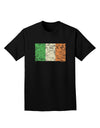 Distressed Irish Flag - Flag of Ireland Adult Dark T-Shirt-Mens T-Shirt-TooLoud-Black-Small-Davson Sales