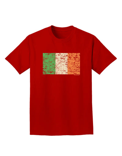 Distressed Irish Flag - Flag of Ireland Adult Dark T-Shirt-Mens T-Shirt-TooLoud-Red-Small-Davson Sales