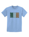 Distressed Irish Flag - Flag of Ireland Childrens T-Shirt-Childrens T-Shirt-TooLoud-Light-Blue-X-Small-Davson Sales