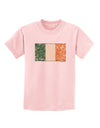Distressed Irish Flag - Flag of Ireland Childrens T-Shirt-Childrens T-Shirt-TooLoud-PalePink-X-Small-Davson Sales