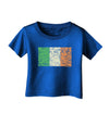 Distressed Irish Flag - Flag of Ireland Infant T-Shirt Dark-Infant T-Shirt-TooLoud-Royal-Blue-06-Months-Davson Sales