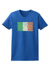 Distressed Irish Flag - Flag of Ireland Womens Dark T-Shirt-TooLoud-Royal-Blue-X-Small-Davson Sales