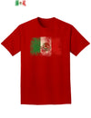 Distressed Mexican Flag Adult Dark T-Shirt-Mens T-Shirt-TooLoud-Red-Small-Davson Sales