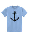 Distressed Nautical Sailor Anchor Childrens T-Shirt-Childrens T-Shirt-TooLoud-Light-Blue-X-Small-Davson Sales