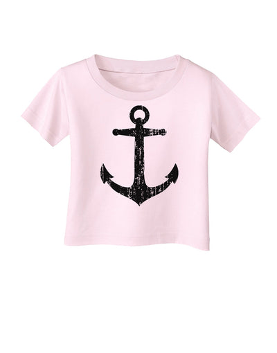Distressed Nautical Sailor Anchor Infant T-Shirt