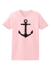 Distressed Nautical Sailor Anchor Womens T-Shirt-Womens T-Shirt-TooLoud-PalePink-X-Small-Davson Sales