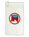 Distressed No Republicans Sign Micro Terry Gromet Golf Towel 11&#x22;x19-Golf Towel-TooLoud-White-Davson Sales