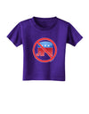 Distressed No Republicans Sign Toddler T-Shirt Dark-Toddler T-Shirt-TooLoud-Purple-2T-Davson Sales