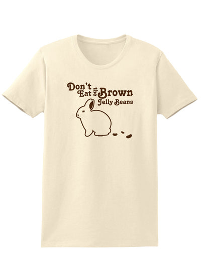 Diverse Selection of Easter-themed Adult T-Shirts with an Array of Entertaining Designs-Mens T-shirts-TooLoud-Dont-Eat-Brown-Jellybeans Natural-X-Small-Davson Sales