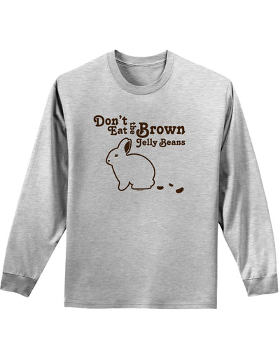 Diverse Selection of Easter-themed Adult T-Shirts with an Array of Entertaining Designs-Mens T-shirts-TooLoud-Dont-Eat-Brown-Jellybeans White-Small-Davson Sales