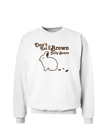 Diverse Selection of Easter-themed Adult T-Shirts with an Array of Entertaining Designs-Mens T-shirts-TooLoud-Dont-Eat-Brown-Jellybeans White-Small-Davson Sales