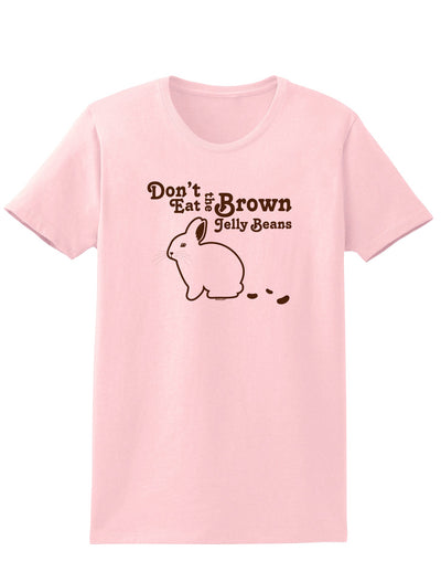 Diverse Selection of Easter-themed Adult T-Shirts with an Array of Entertaining Designs-Mens T-shirts-TooLoud-Dont-Eat-Brown-Jellybeans Pale-Pink-X-Small-Davson Sales