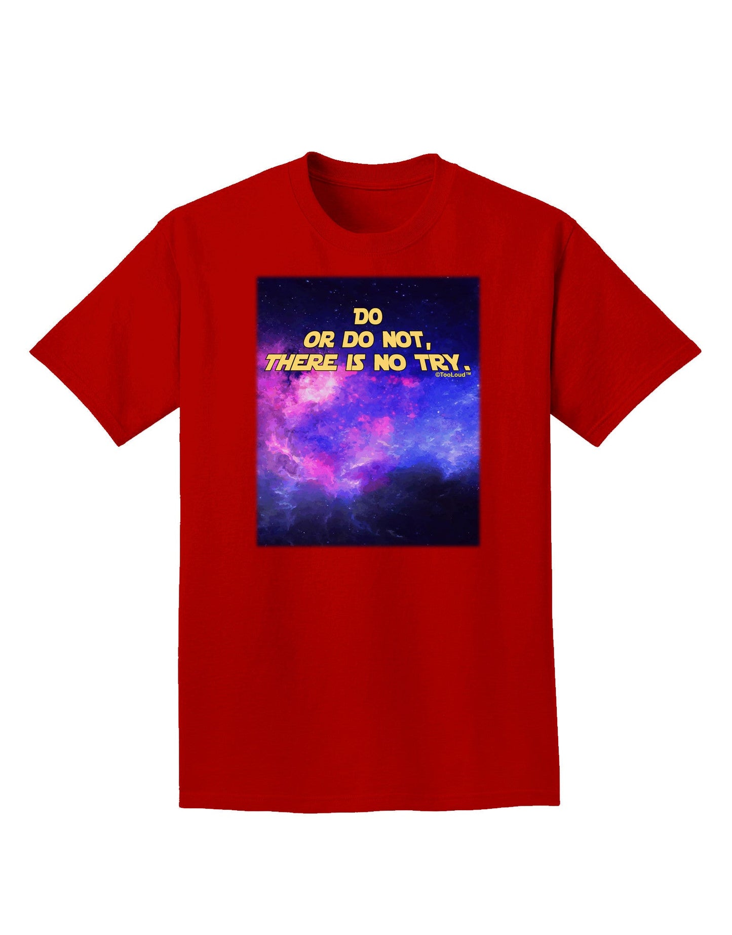 Do or Do Not Adult Dark T-Shirt-Mens T-Shirt-TooLoud-Red-Small-Davson Sales