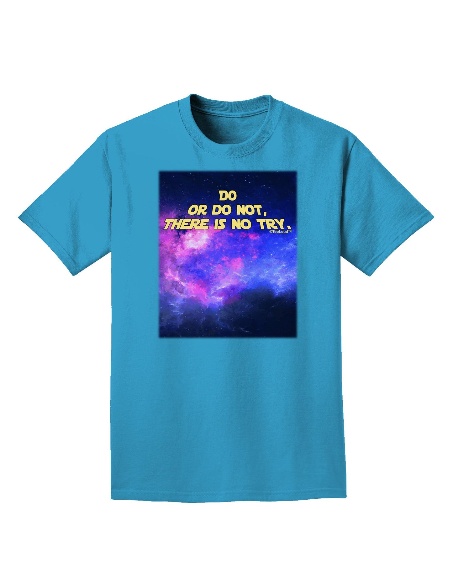 Do or Do Not Adult Dark T-Shirt-Mens T-Shirt-TooLoud-Turquoise-Small-Davson Sales