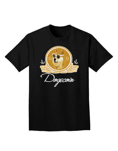 Doge Coins Adult T-Shirt - A Stylish and Trendy Addition to Your Wardrobe-Mens T-shirts-TooLoud-Black-Small-Davson Sales