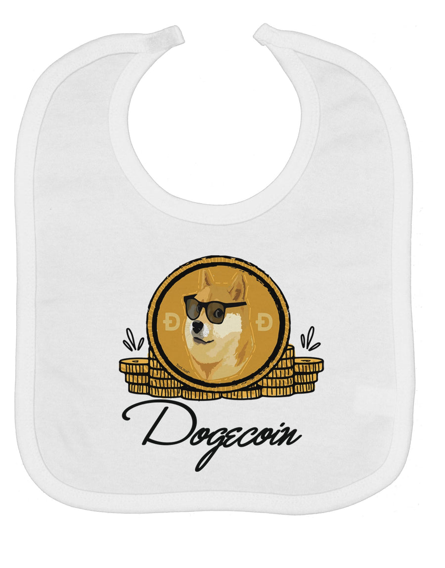 Doge Coins Baby Bib