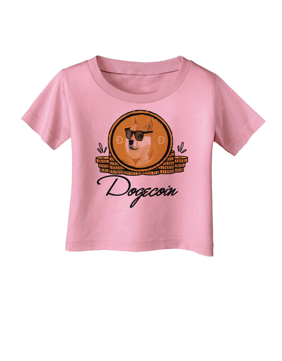 Doge Coins Infant T-Shirt-Infant T-Shirt-TooLoud-White-06-Months-Davson Sales