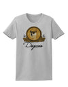 Doge Coins Womens T-Shirt-Womens T-Shirt-TooLoud-AshGray-X-Small-Davson Sales