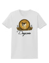 Doge Coins Womens T-Shirt-Womens T-Shirt-TooLoud-White-X-Small-Davson Sales