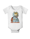 Doge to the Moon Baby Romper Bodysuit White 18 Months Tooloud