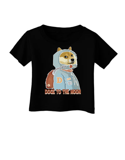 Doge to the Moon Infant T-Shirt-Infant T-Shirt-TooLoud-Black-06-Months-Davson Sales