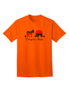 Donkey Elephant Adult T-Shirt - A Unique and Playful Addition to Your Wardrobe-Mens T-shirts-TooLoud-Orange-Small-Davson Sales
