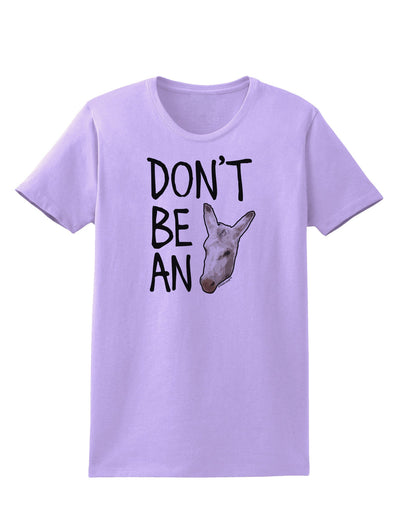 Don't Be An Ass Womens T-Shirt-Womens T-Shirt-TooLoud-Lavender-X-Small-Davson Sales