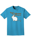 Dont Eat Brown Jellybeans Easter Adult Dark T-Shirt-Mens T-Shirt-TooLoud-Turquoise-Small-Davson Sales