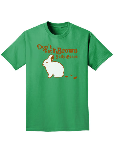 Dont Eat Brown Jellybeans Easter Adult Dark T-Shirt-Mens T-Shirt-TooLoud-Kelly-Green-Small-Davson Sales