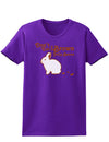 Dont Eat Brown Jellybeans Easter Womens Dark T-Shirt - Ladies-TooLoud-Purple-X-Small-Davson Sales