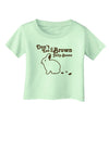 Dont Eat Brown Jellybeans Infant T-Shirt-Infant T-Shirt-TooLoud-Light-Green-06-Months-Davson Sales