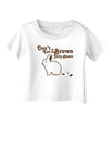 Dont Eat Brown Jellybeans Infant T-Shirt-Infant T-Shirt-TooLoud-White-06-Months-Davson Sales