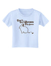 Dont Eat Brown Jellybeans Toddler T-Shirt-Toddler T-Shirt-TooLoud-Light-Blue-2T-Davson Sales